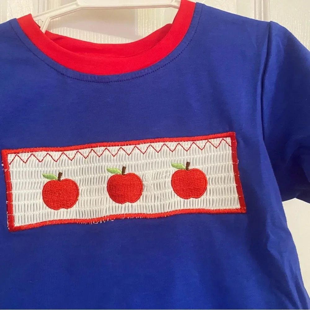 New Smocked Apple Outfit